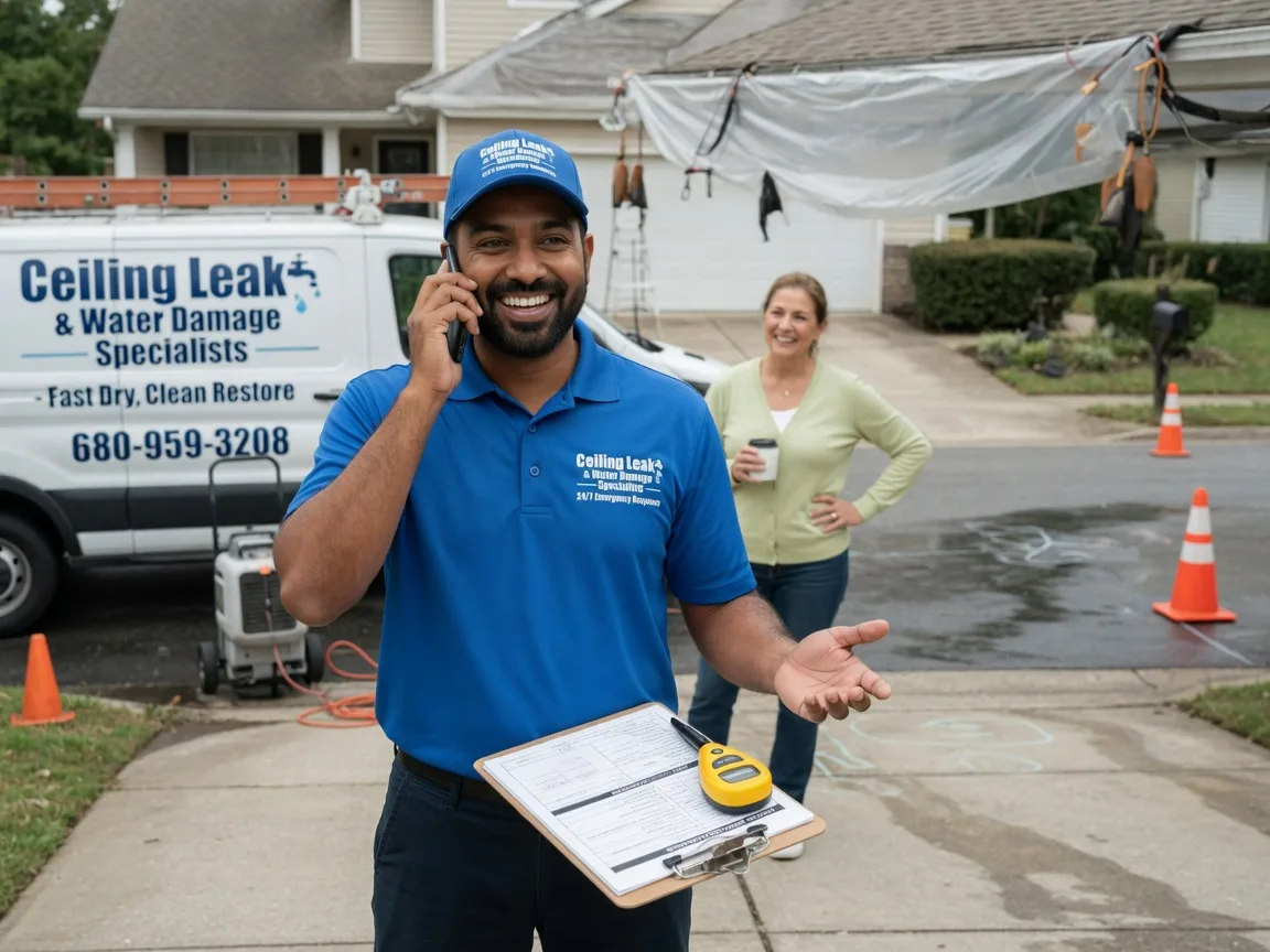 Ceiling Leak Cleanup Heron Lake, MN FAQs